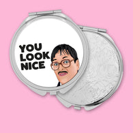 Shalom Jim You Look Nice Mirror